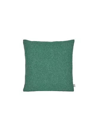 STEINER 1888 | Cuscino di lana "Alina" 40x40cm color mirtillo rosso (imbottito) | petrol